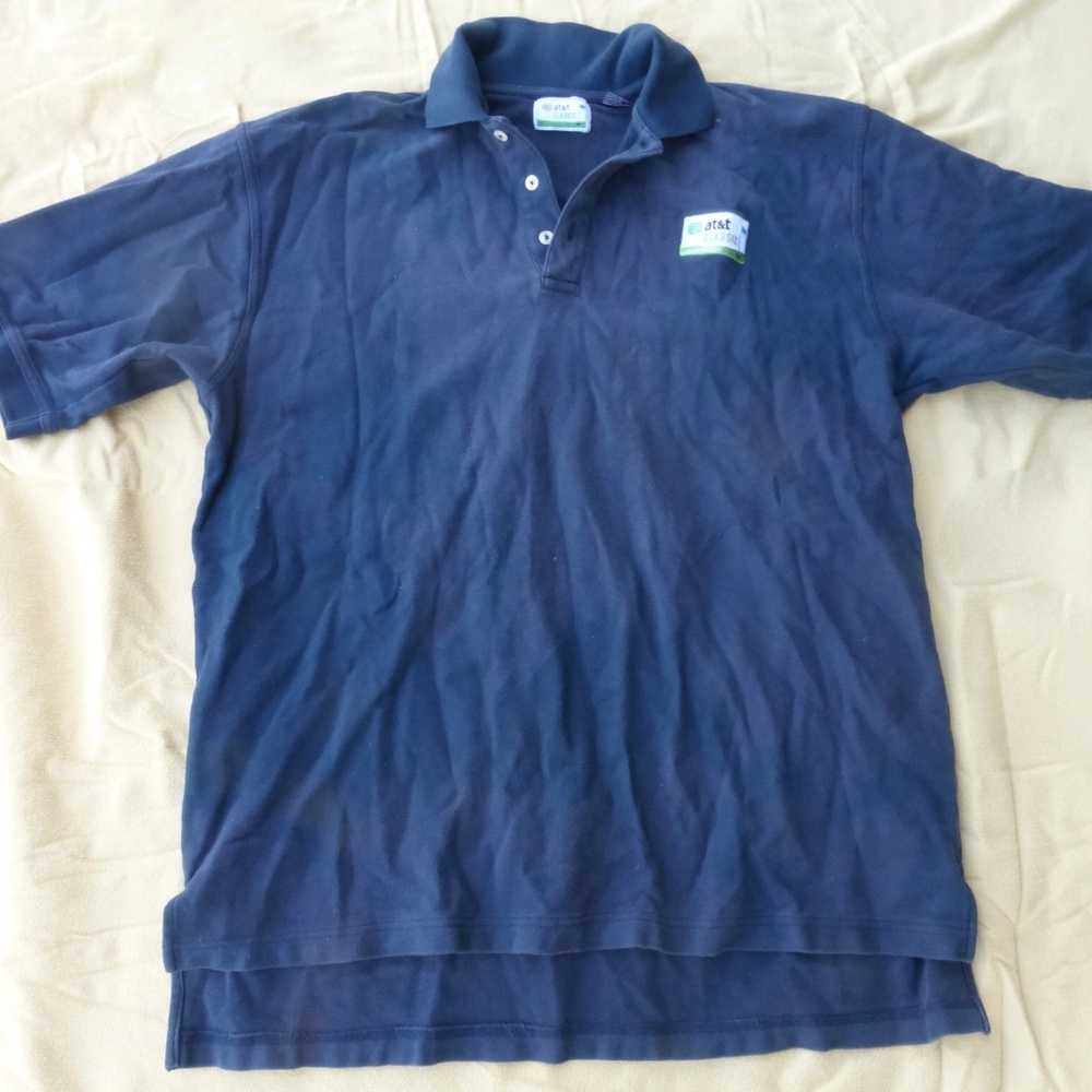 at&t Dark Blue Memorabilia Golf Mens Souvenir